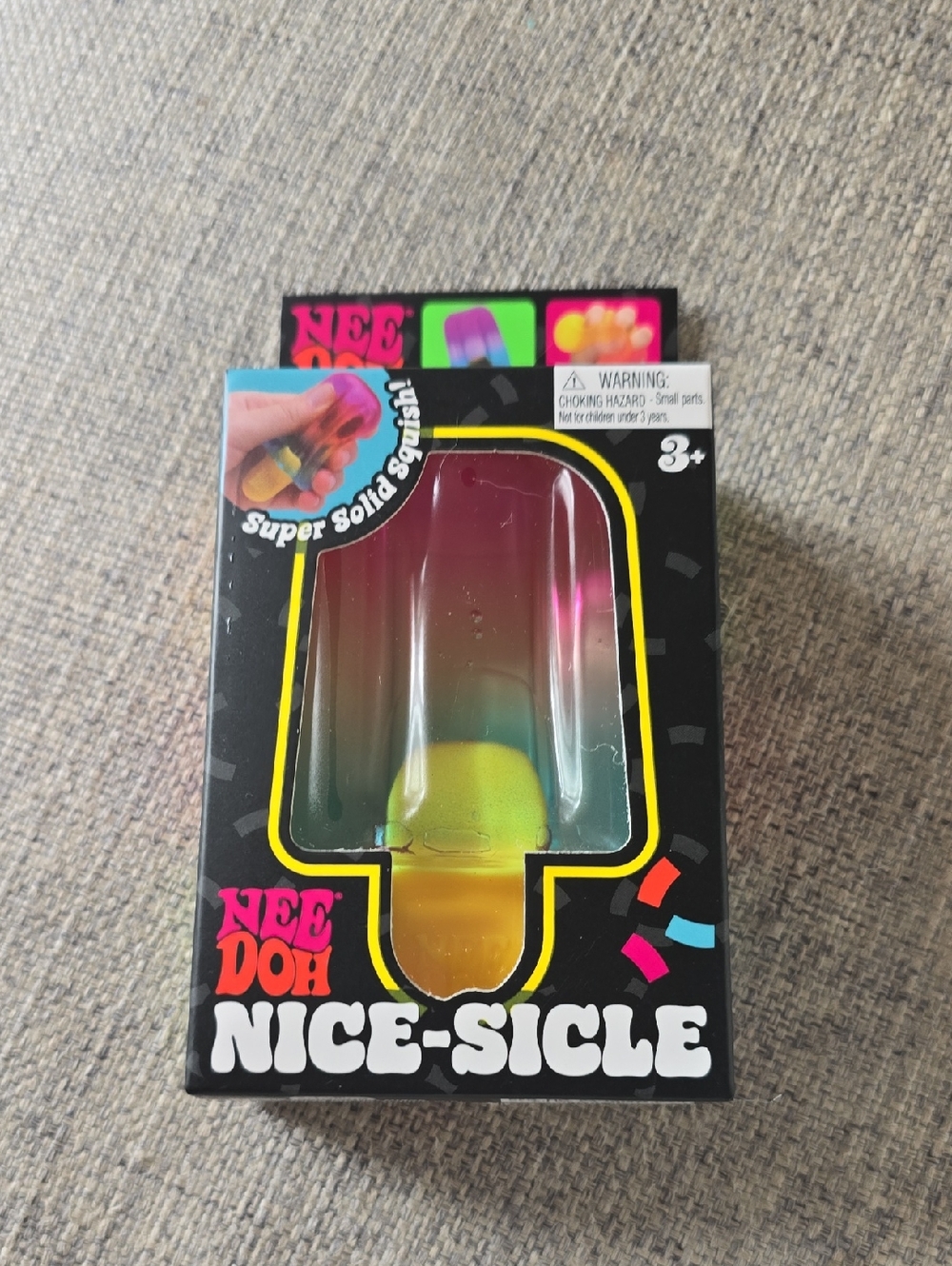 Nice-Sicle Multicolor Squishy Sensory Toy